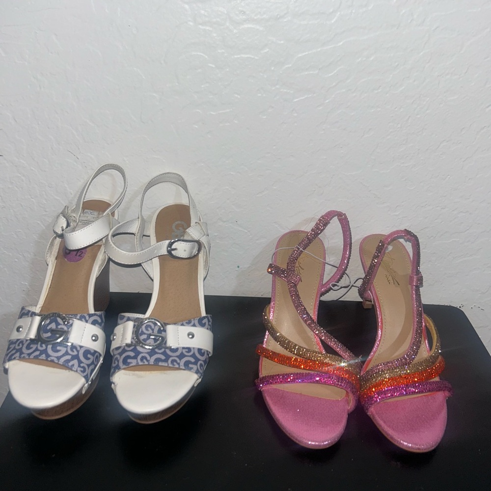 Stylish Women's Sandals - White and Pink